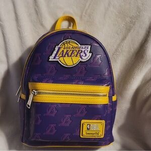 Loungefly Lakers backpack